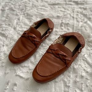 COLE HAAN - Odette Driverina Braided Flat